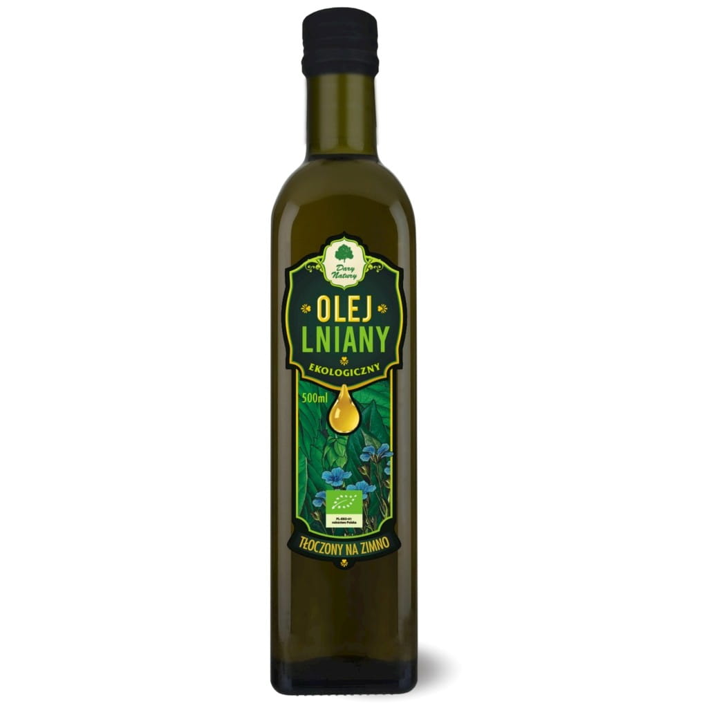 Huile vierge de lin BIO 500 ml - DARY NATURY