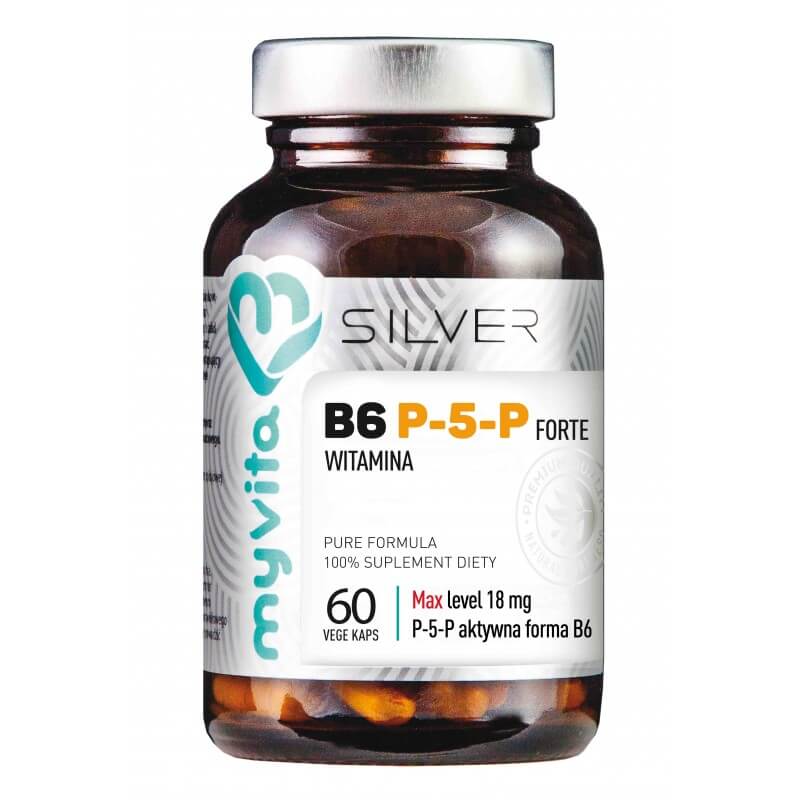 Vitamine B6 P-5-P FORTE 60 gélules MYVITA SILVER