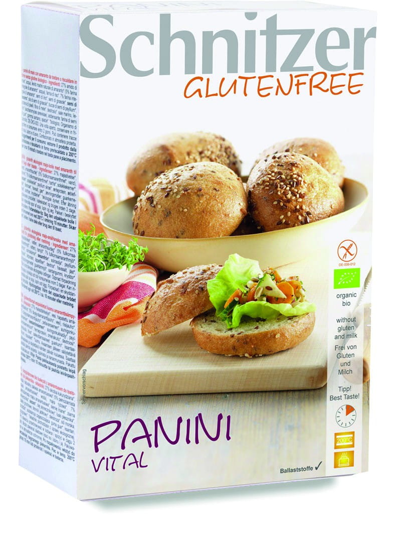 Petits pains à l'amarante pour la cuisson sans gluten BIO 250 g SCHNITZER