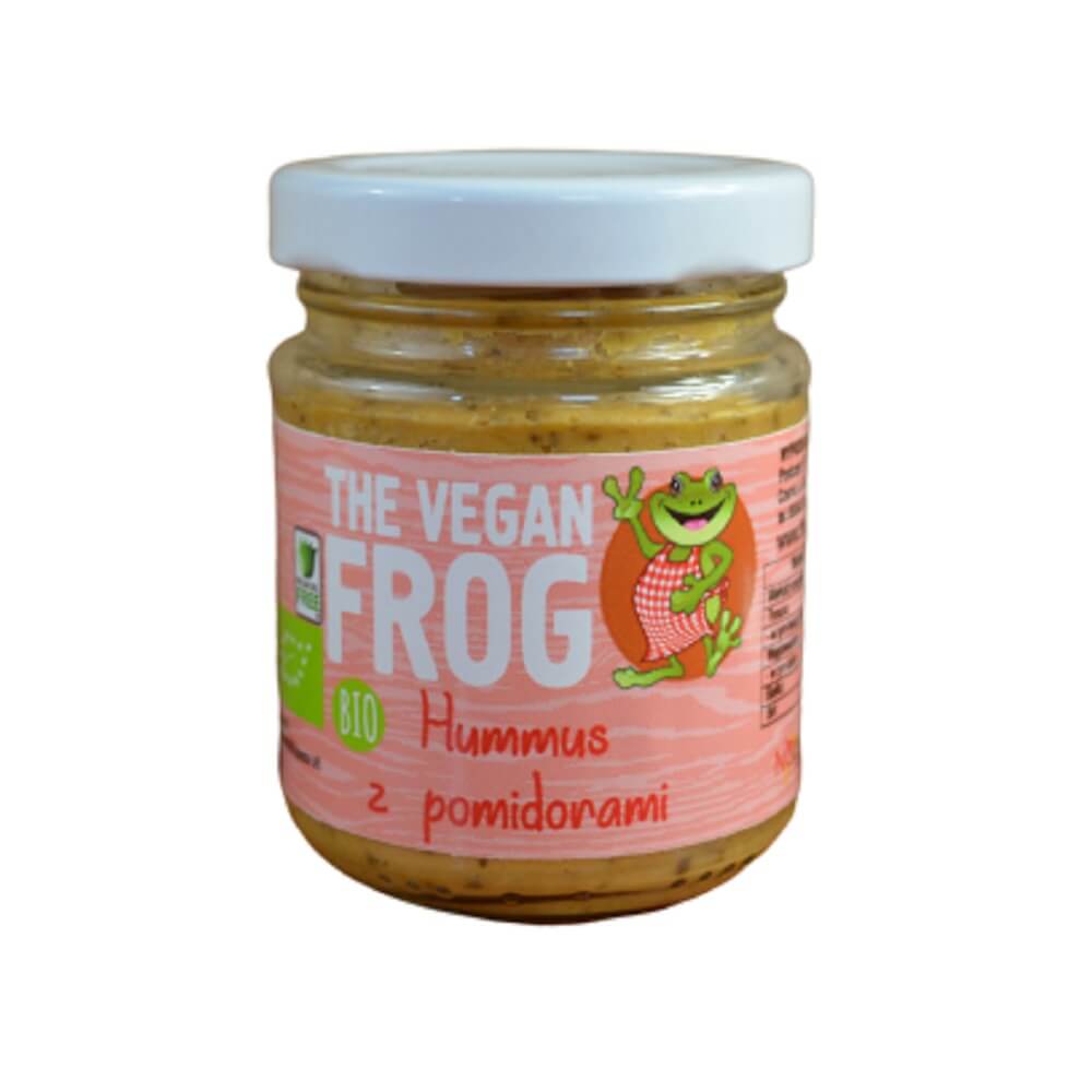 Houmous aux tomates BIO 115 g - VEGAN FROG