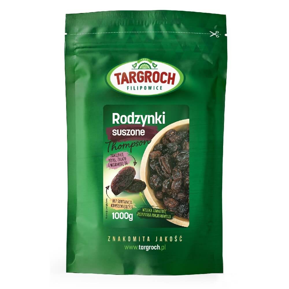 Raisins Thompson 1000g TARGROCH