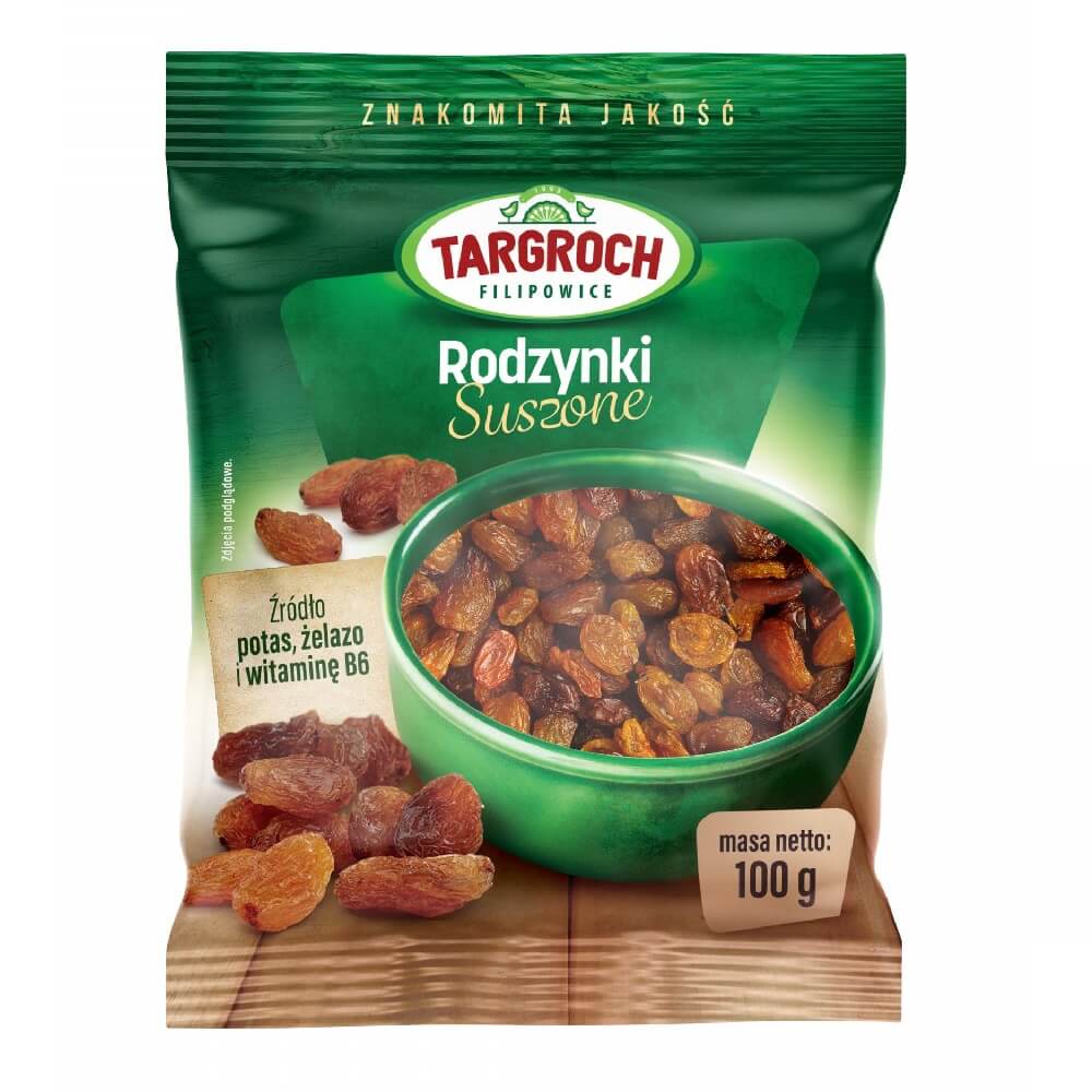 Raisins secs sélectionnés 100g TARGROCH