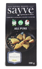 Nuggets de pois chiches vegan sans lactose sans gluten BIO 200 g - SAYVE