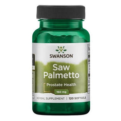 Extrait de Saw Palmetto 160mg Saw Palmetto 120 gélules SWANSON