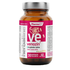 Venozin avec addition de bioperine 30 gélules vcaps PHARMOVIT HERBALLINE