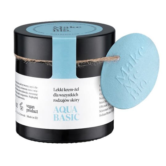 Crème légère - gel aqua basic pour tous types de peaux 60ml MAKE ME BIO