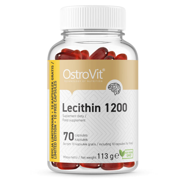 Lécithine de soja lécithine 1200 MG 70 gélules végétales 113 g OSTROVIT