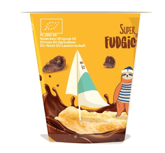 Corn flakes aux flocons de chocolat BIO 50 g SUPER FUDGIO