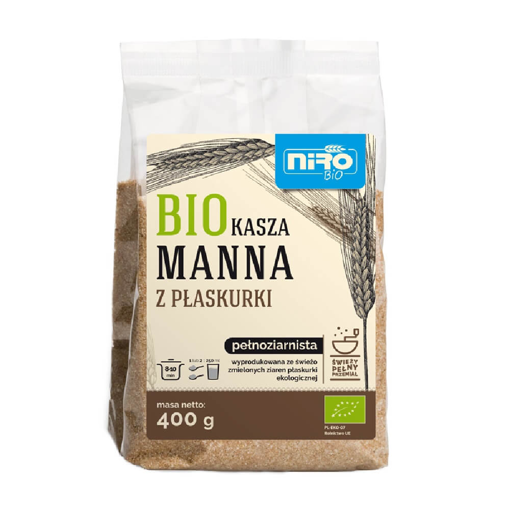 Semoule semoule BIO 400 g - NIRO