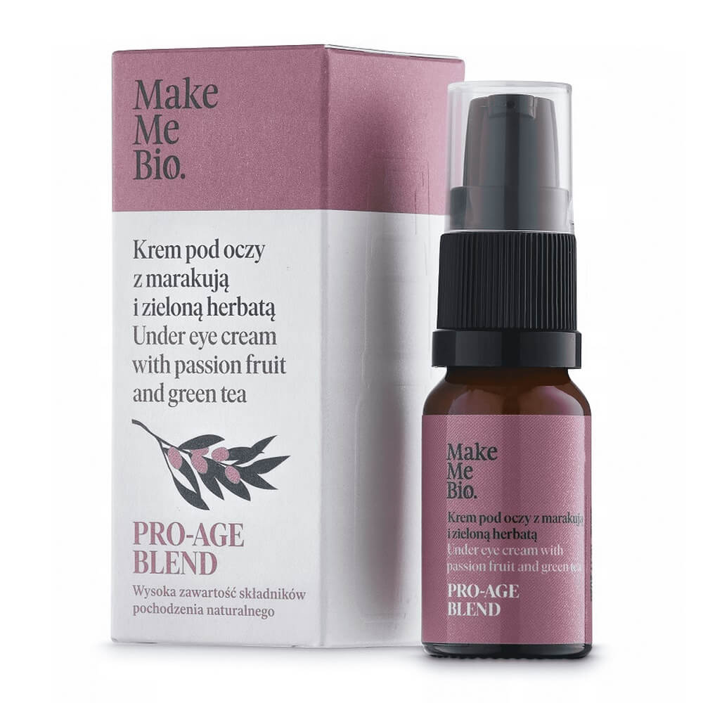 Crème contour des yeux au fruit de la passion et au thé vert 10ml MAKE ME BIO