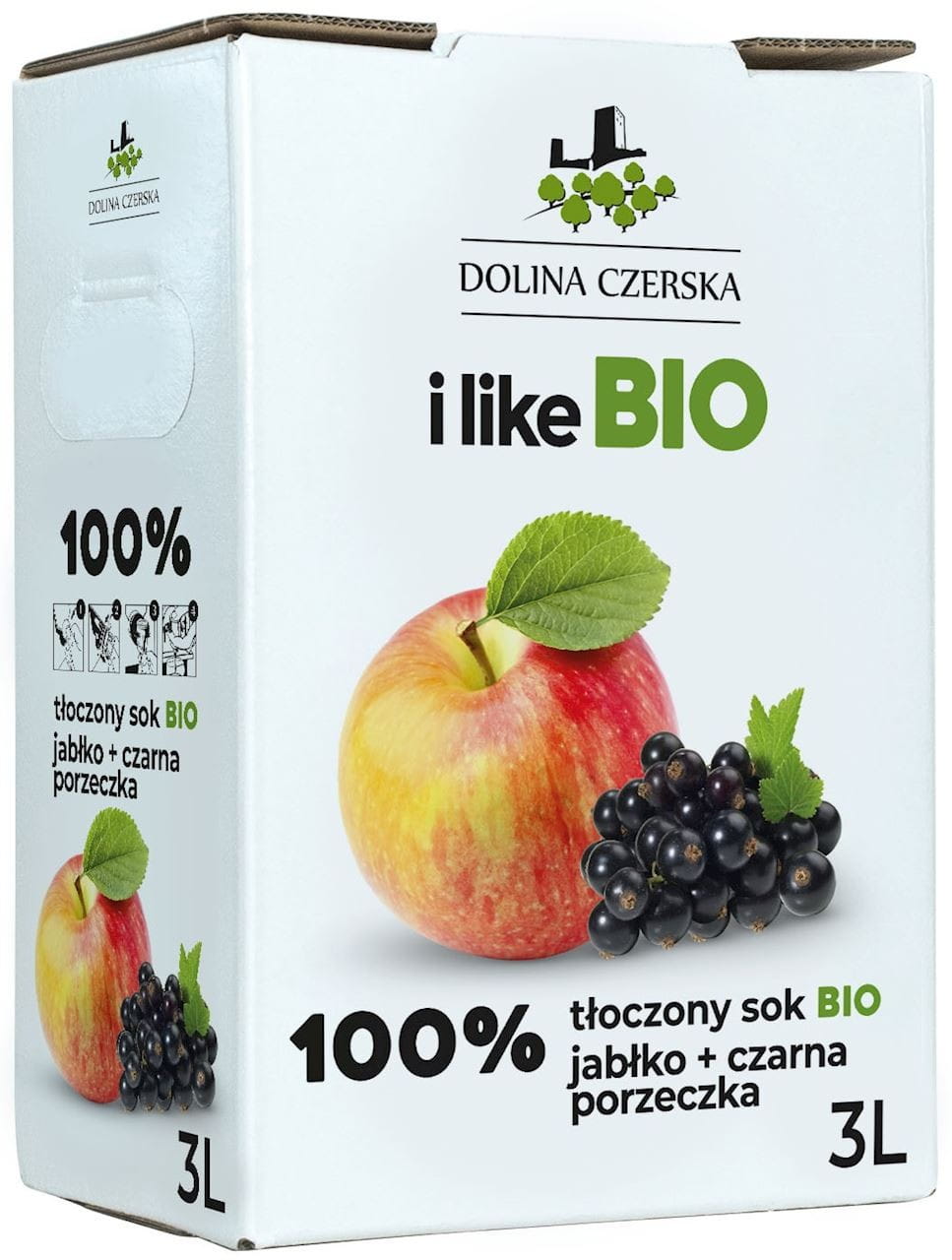 Jus de pomme au cassis BIO 3 L - CZERSKA VALLEY