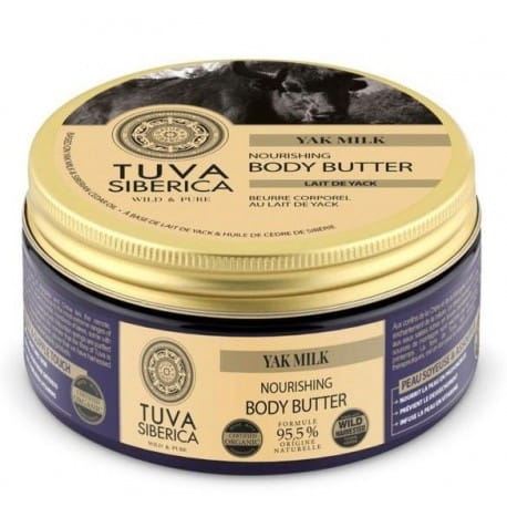 Beurre corporel régénérant au lait de yak 300 ml - TUVA SIBERICA
