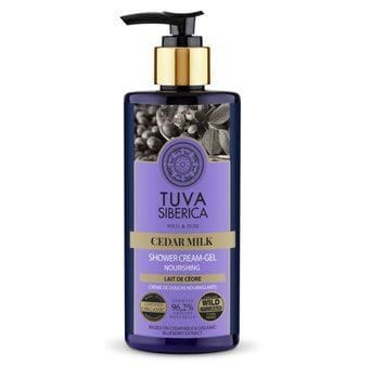 Gel douche nourrissant au lait de cèdre 300 ml - TUVA SIBERICA