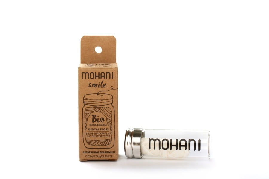 Fil dentaire biodégradable MOHANI smile menthe