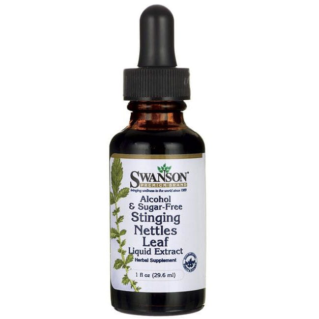 Ortie piquante feuille extrait liquide de feuilles d'ortie 1000mg 296ml SWANSON