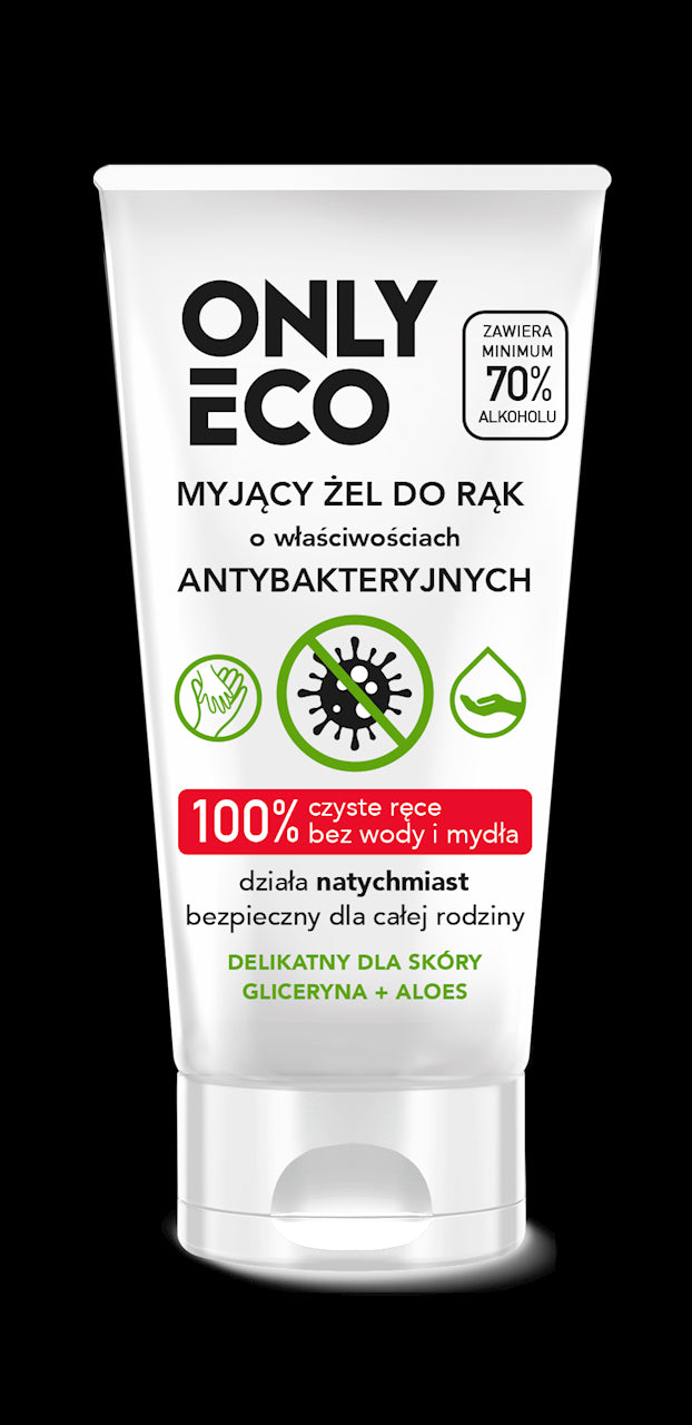 Gel lave-mains à effet antibactérien 50 ml - ONLY ECO