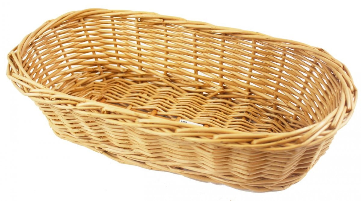 Grande corbeille à pain en osier - WIKLINA LESZNO