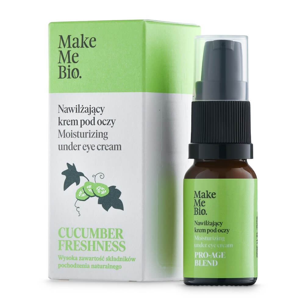 Crème contour des yeux hydratante crème hydratante sous les yeux concombre fraîcheur 10ml MAKE ME BIO