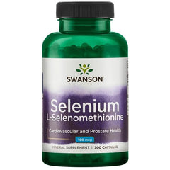 Sélénium sélectionner sélénométhionine 100mcg sélénium 300 gélules SWANSON