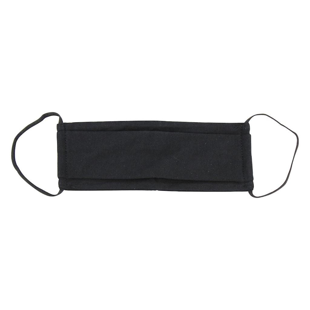 Masque de protection réutilisable en coton noir - SAKWABAG