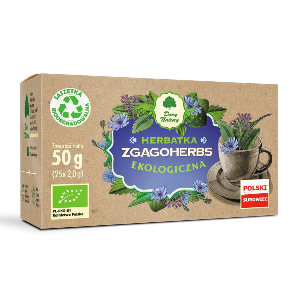 Tisane recommandée contre les brûlures d'estomac BIO (25 x 2 g) - CADEAUX DE LA NATURE