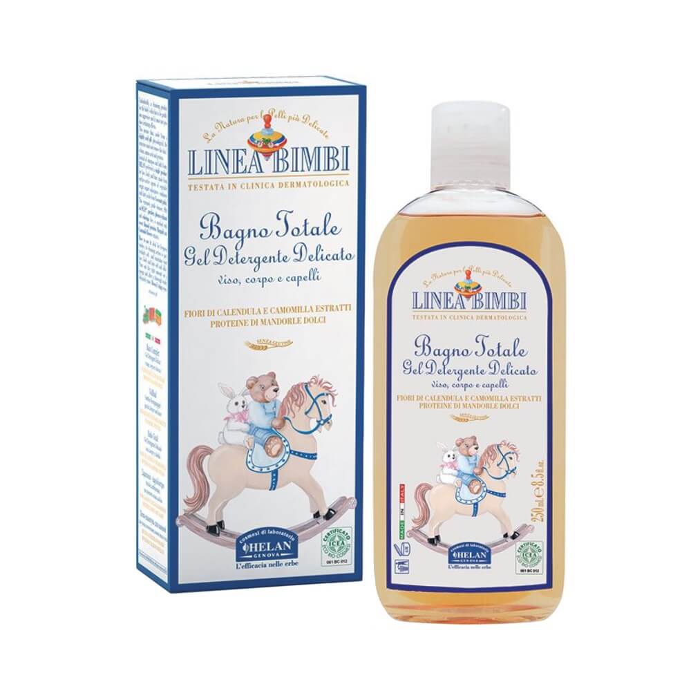 Shampooing et lotion de bain pour bébé eco 250 ml - HELAN