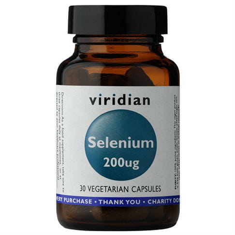 Sélénium sélénium 200ug 30 gélules VIRIDIAN