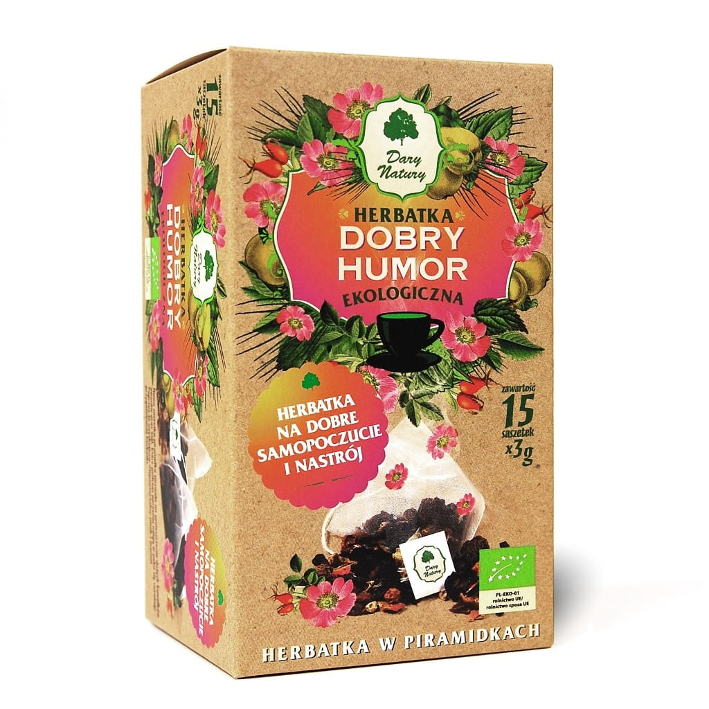 Thé bonne humeur BIO pyramide (15 x 3 g) - CADEAUX DE LA NATURE
