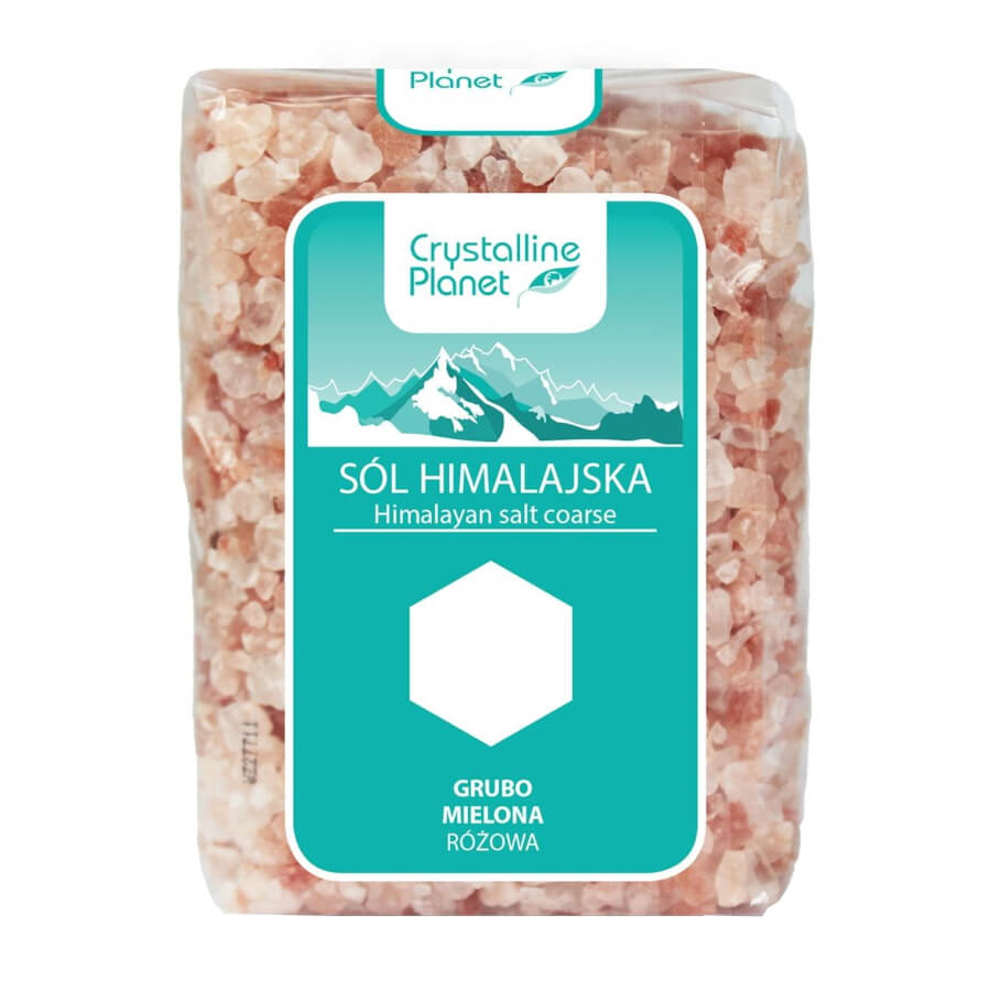 Sel rose de l'Himalaya grossièrement moulu 600 g - CRYSTALLINE PLANET