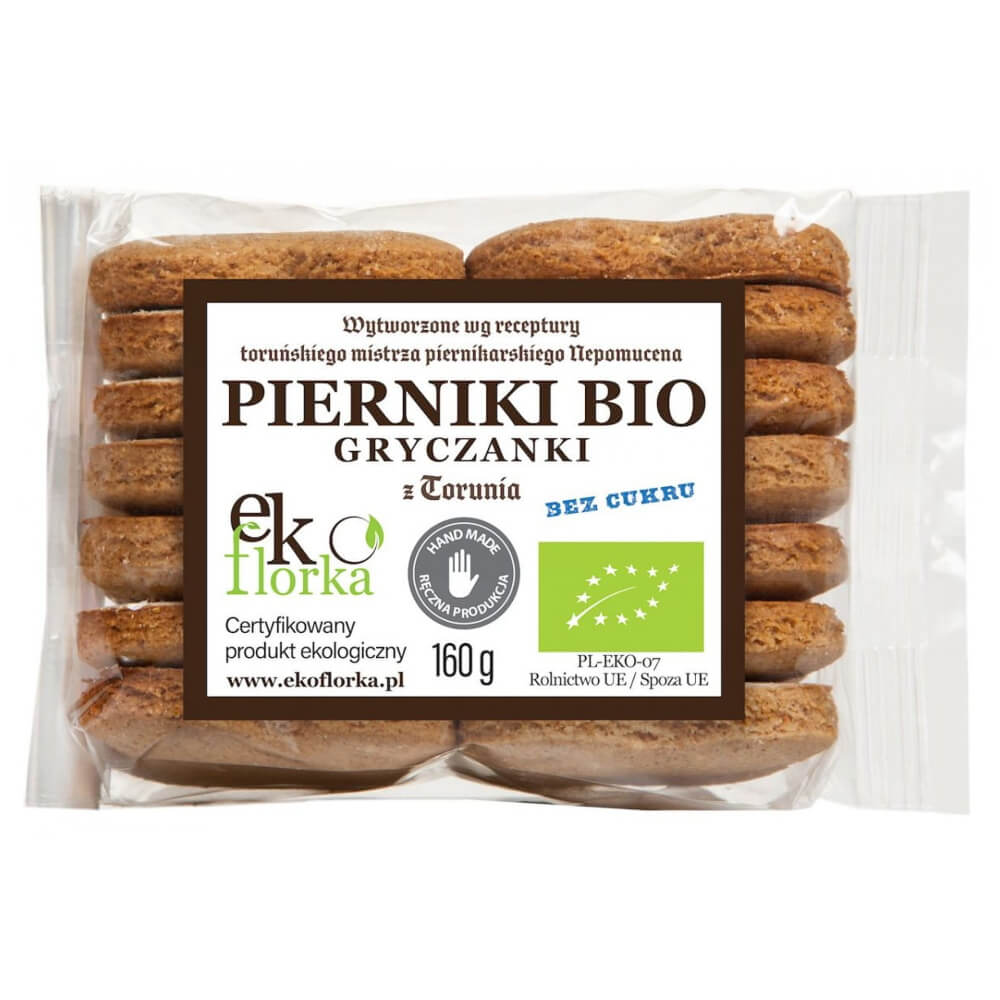Pain d'épice au sarrasin BIO 160 g - EKOFLORKA