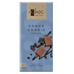 Biscuits chocolat Ichoc aux éclats de cacao (sur une boisson au riz) BIO 80 g - VIVANI