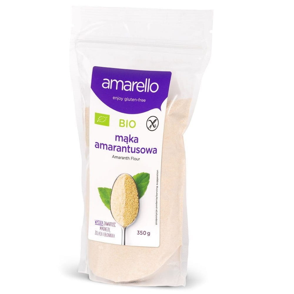 Farine d'amarante sans gluten BIO 350 g - AMARELLO