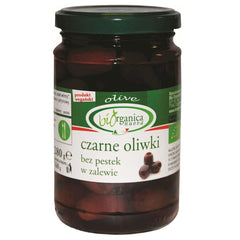 Olives noires sans pépins en saumure BIO 280 g - BIORGANICA NUOVA