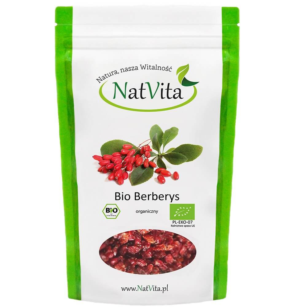 Épine-vinette BIO, fruit séché berberis vulgaris l.50g NATVITA