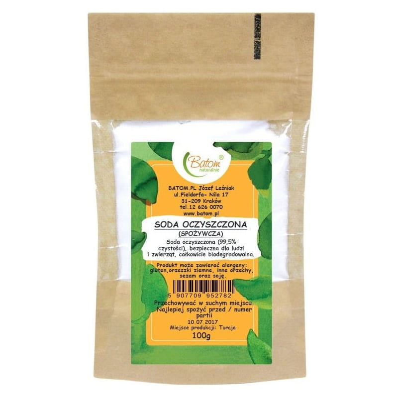 Bicarbonate de soude 100 g - BATOM