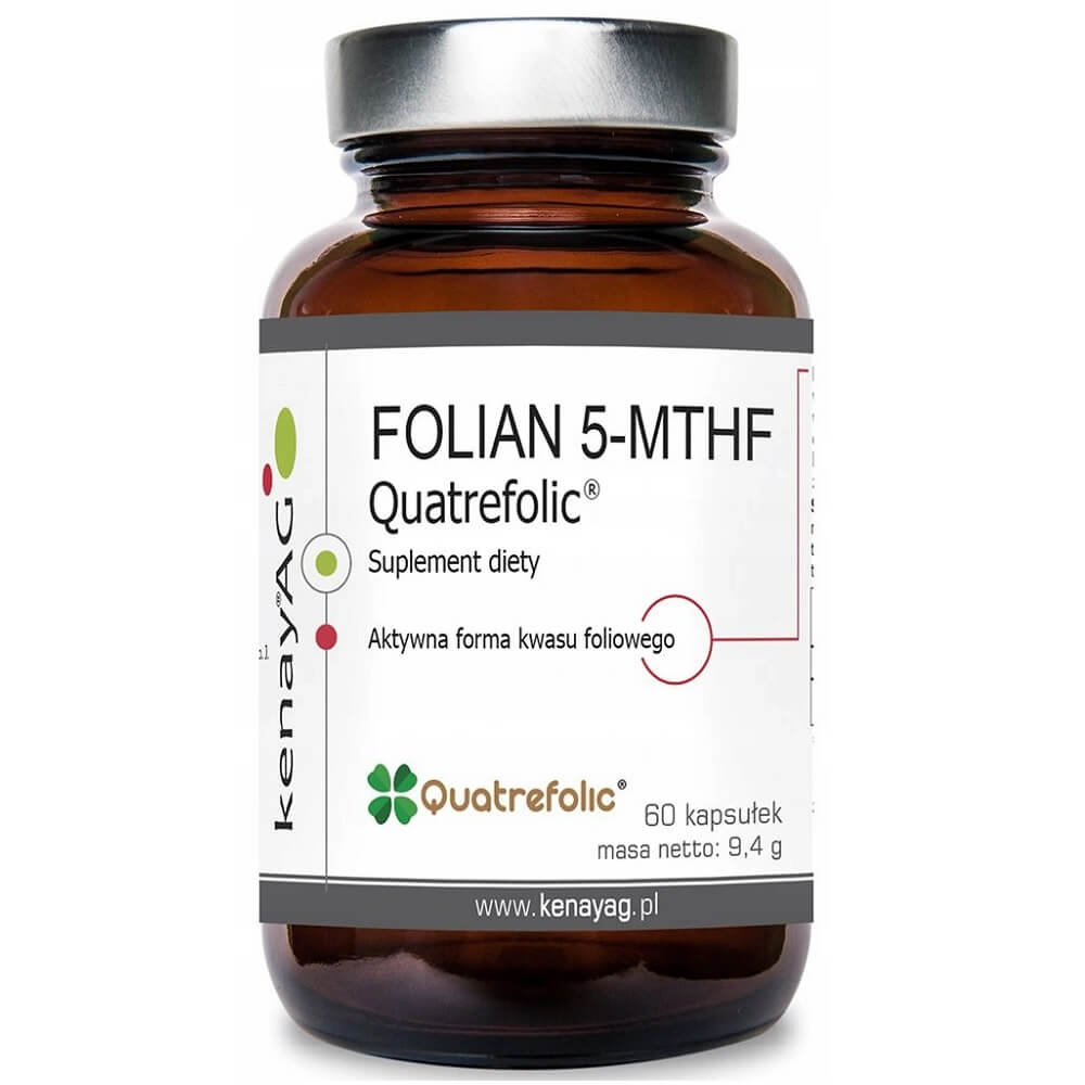 La forme active de l'acide folique folate quatrefolic 5 - mois 30 gélules KENAY