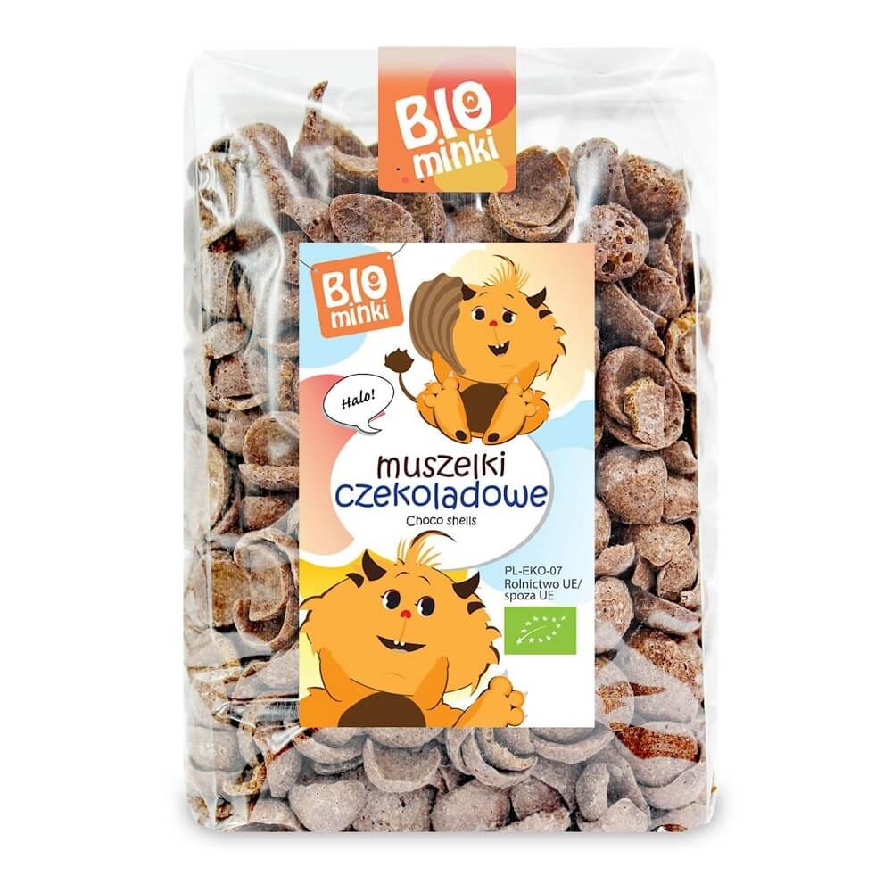 Coques en chocolat BIO 250 g - BIOMINKI