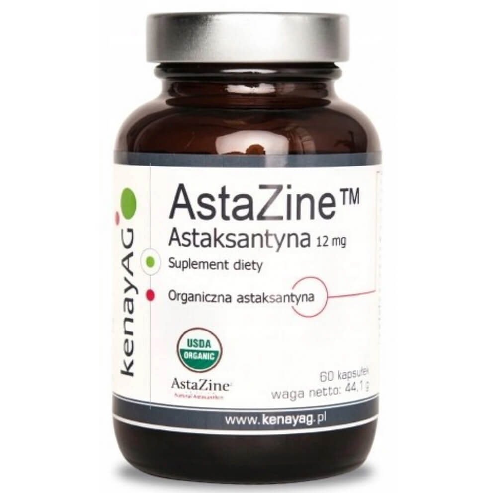 Astaxanthine astazine 12mg 60 gélules KENAY