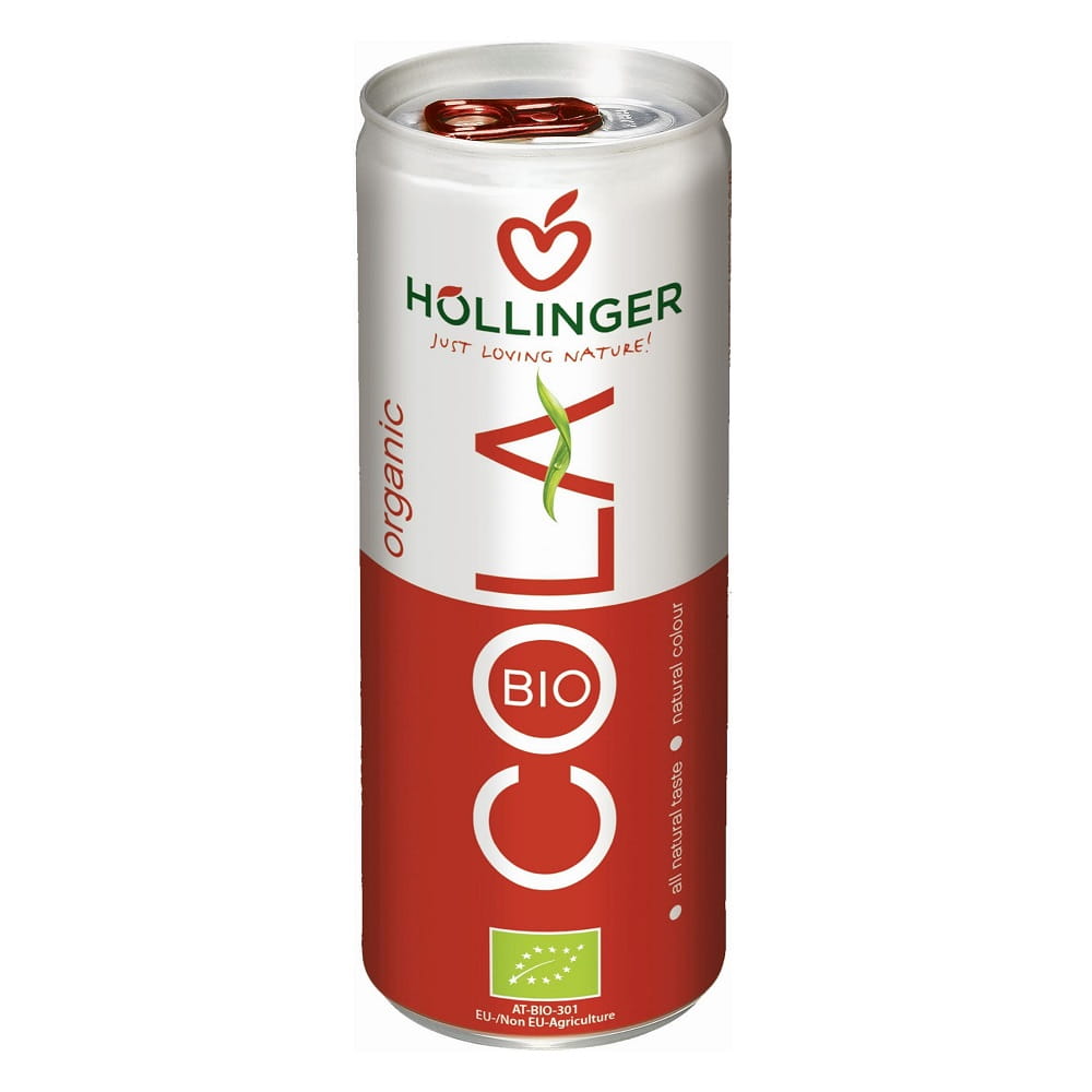 Boisson au cola BIO 250 ml (canette) - HOLLINGER