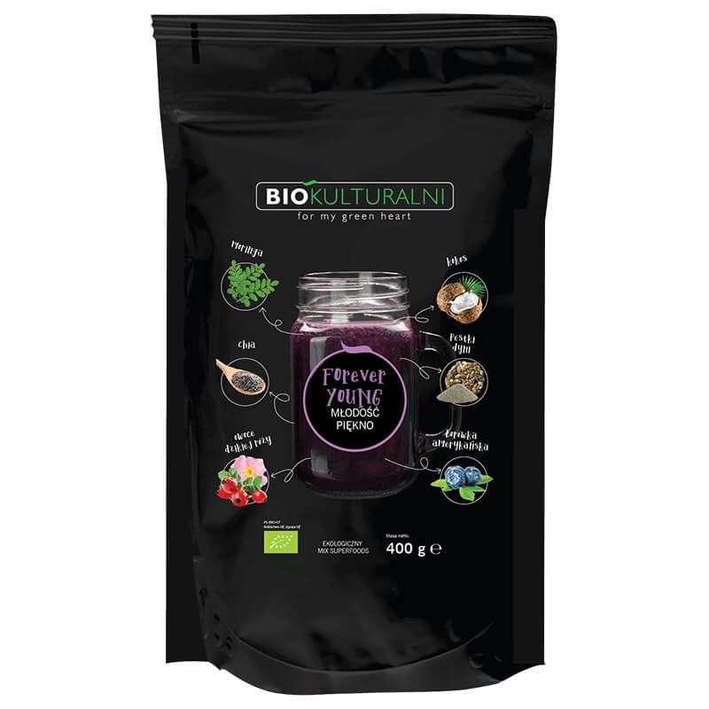 Mélange de superaliments pour toujours jeune BIO 400 g - BIOKULTURALNI
