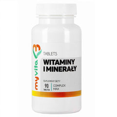Complexe de vitamines et minéraux 90 comprimés MYVITA