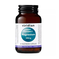 Magnésium facilement digestible Magnésium haute puissance 300 mg 30 gélules VIRIDIAN