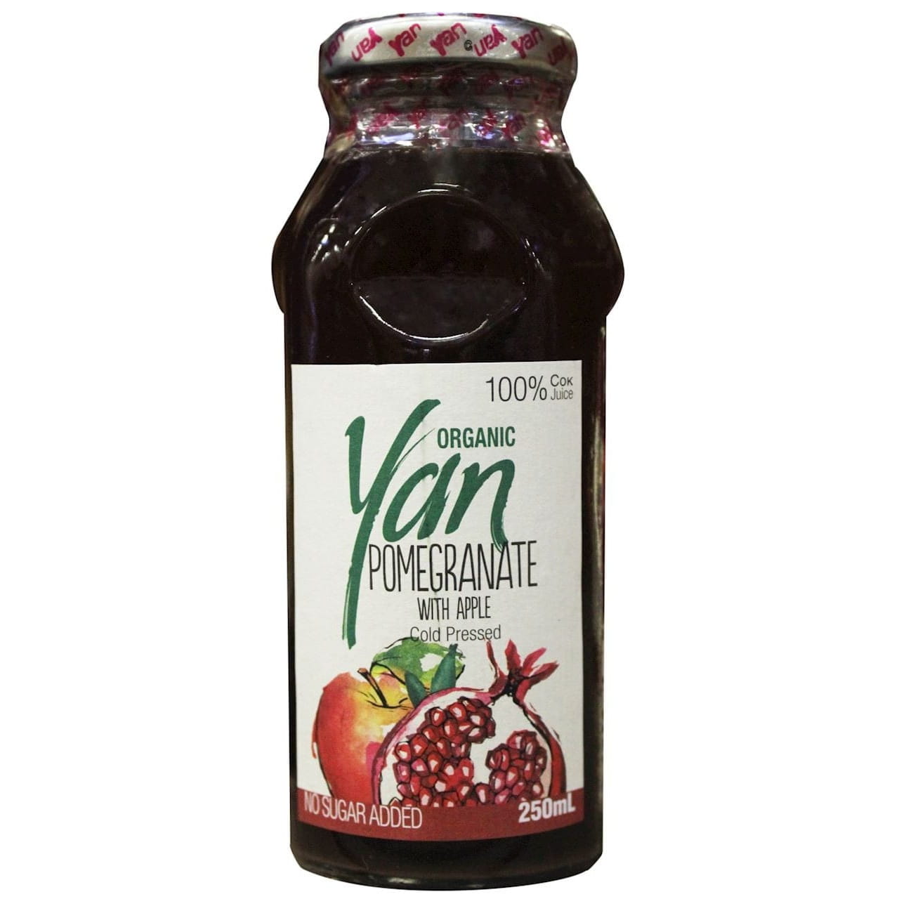 Jus de grenade à la pomme BIO 250 ml - YAN