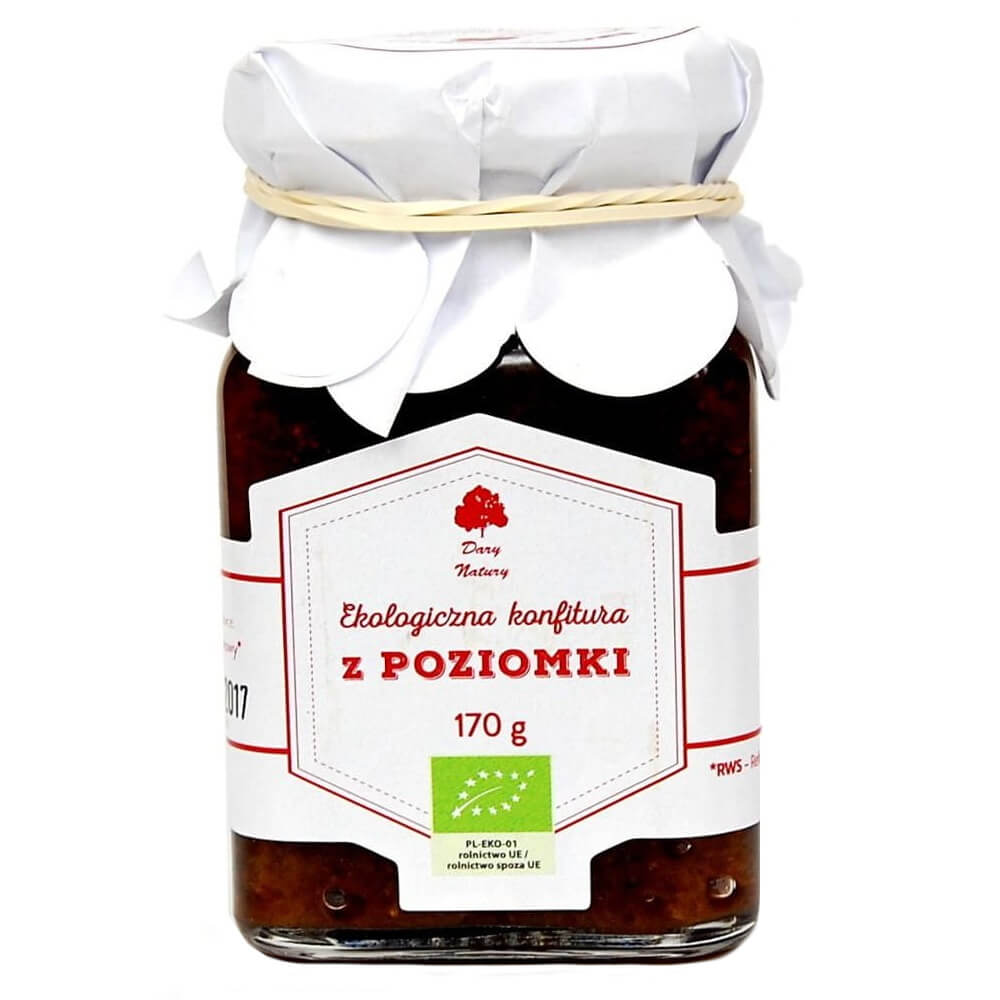 Confiture de fraises des bois BIO 170 g - CADEAUX DE LA NATURE