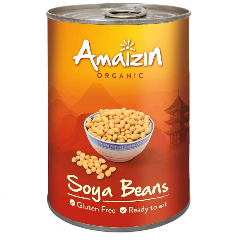 Conserves de soja (boîte) BIO 400 g - AMAIZIN