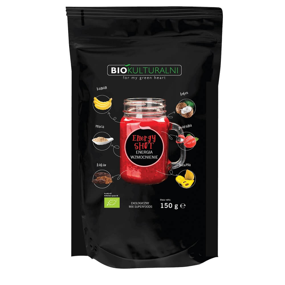Mélange de superaliments energy shot BIO 150 g - BIOKULTURAL