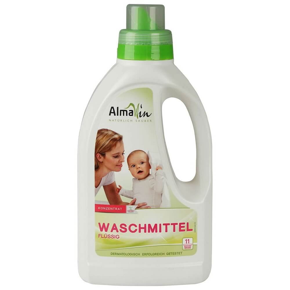 Liquide pour laver les vêtements écologiques des enfants 750 ml - ALMAWIN