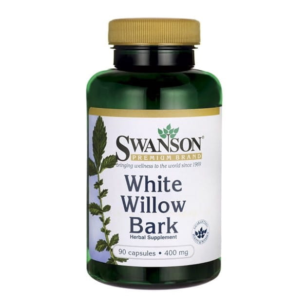 Écorce de saule blanc Écorce de saule blanc 400mg SWANSON 90 gélules