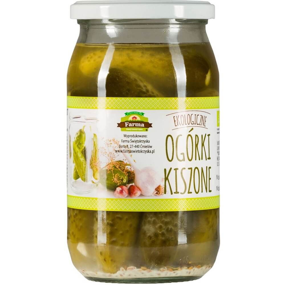 Concombres marinés BIO 700 g (400 g) - FARMA ŚWIĘTOKRZYSKA