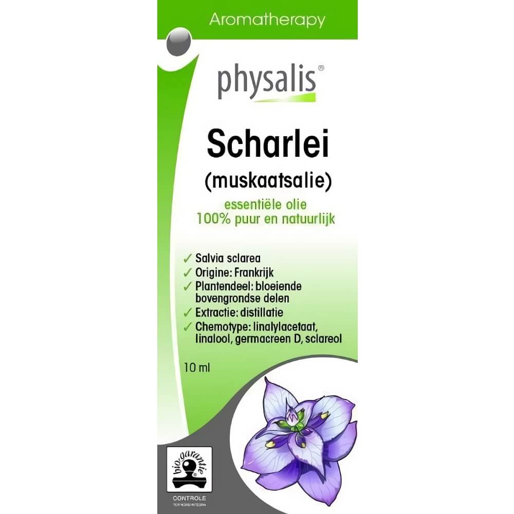 SCHÄRlei huile essentielle muscaatsalie (sauge sclarée) ECO 10 ml - PHYSALIS